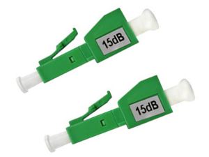 Atenuadores de fibra femininos-masmados da LC\/APC