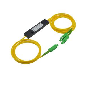 1x2 SingleMode Janela dupla FBT acoplador com o conector SC\/APC, 3. 0 mm MM Módulo ABS