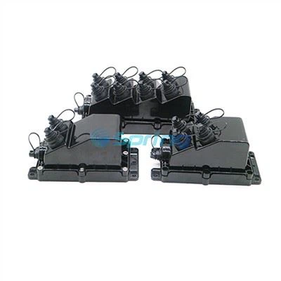 Terminal de serviço multiporta de fibra óptica MST OptiTap compatível com divisores