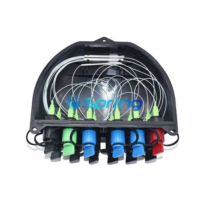 12 Port FAT Fiber Access Termination Box With Precon Adapters