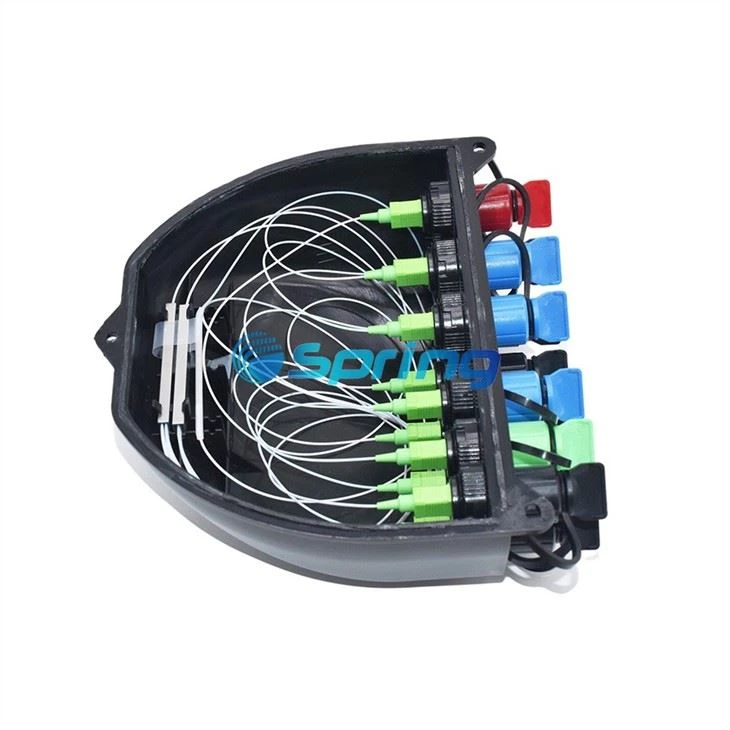 12 Port FAT Fiber Access Termination Box With Precon Adapters
