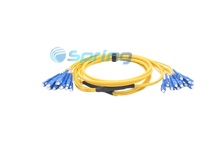 12 Core Fiber Optical Breakout Patch Cables