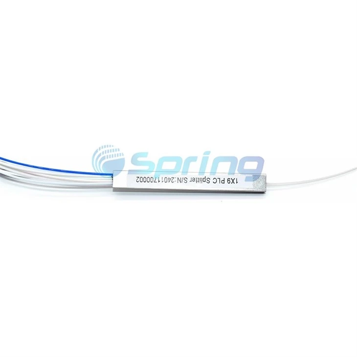 1X9 Fiber Optic PLC Splitter Unbalanced