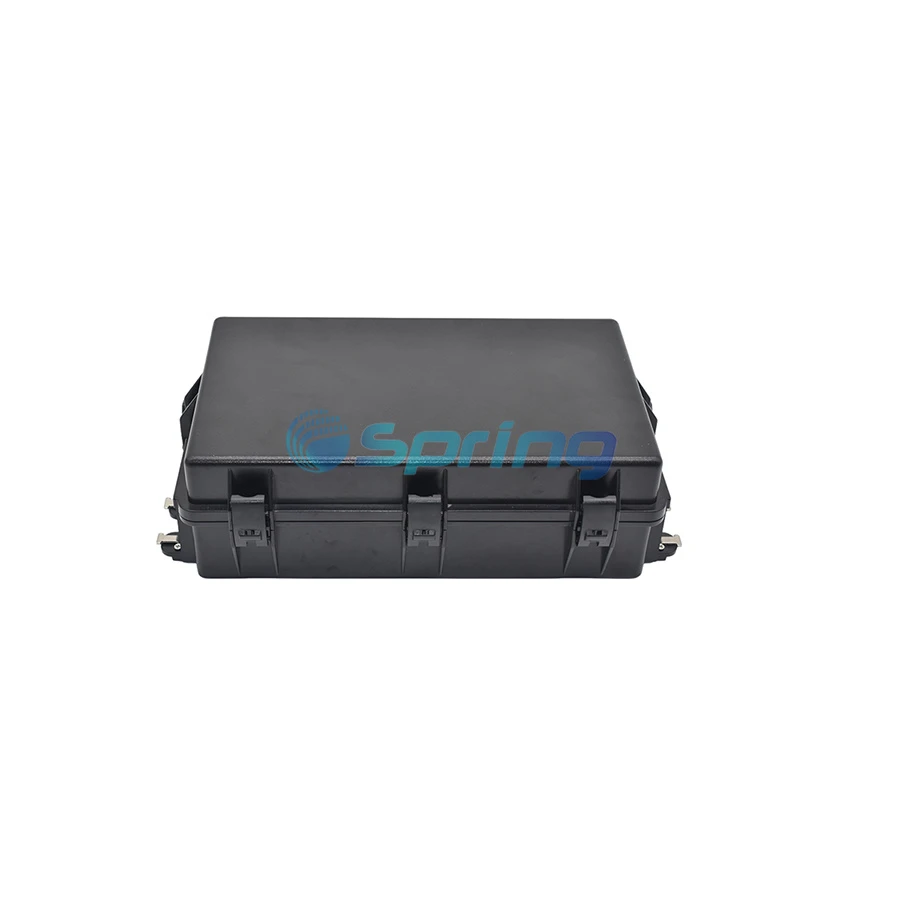 Horizontal 2 in 2 Out 1×16 Fiber Optic Splice Closure