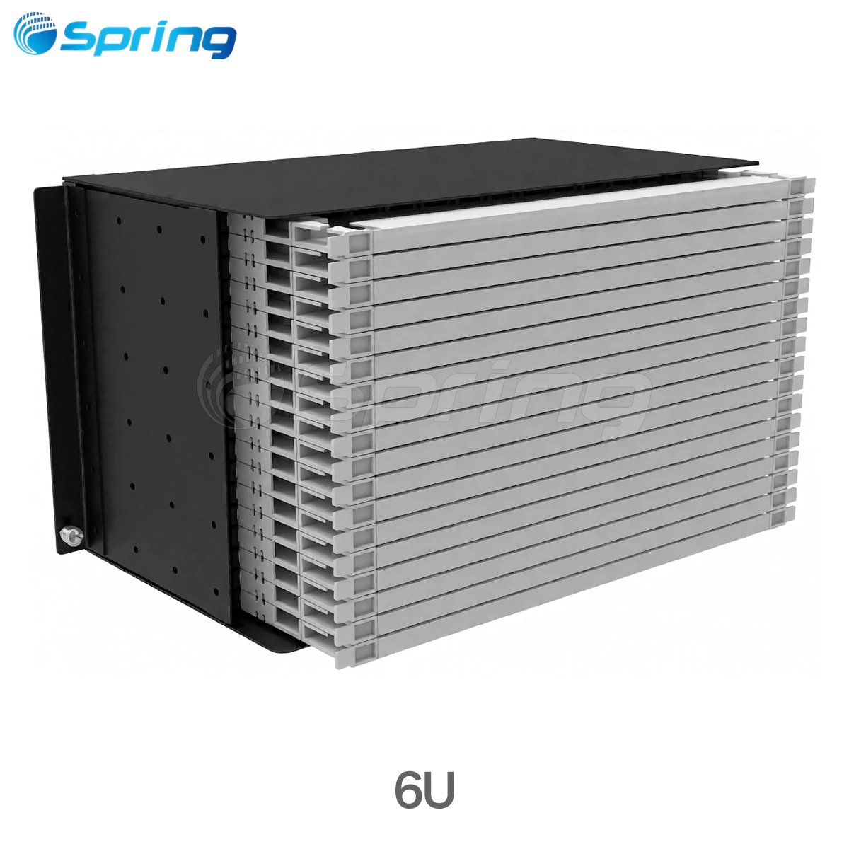 6U modular fiber patch panel